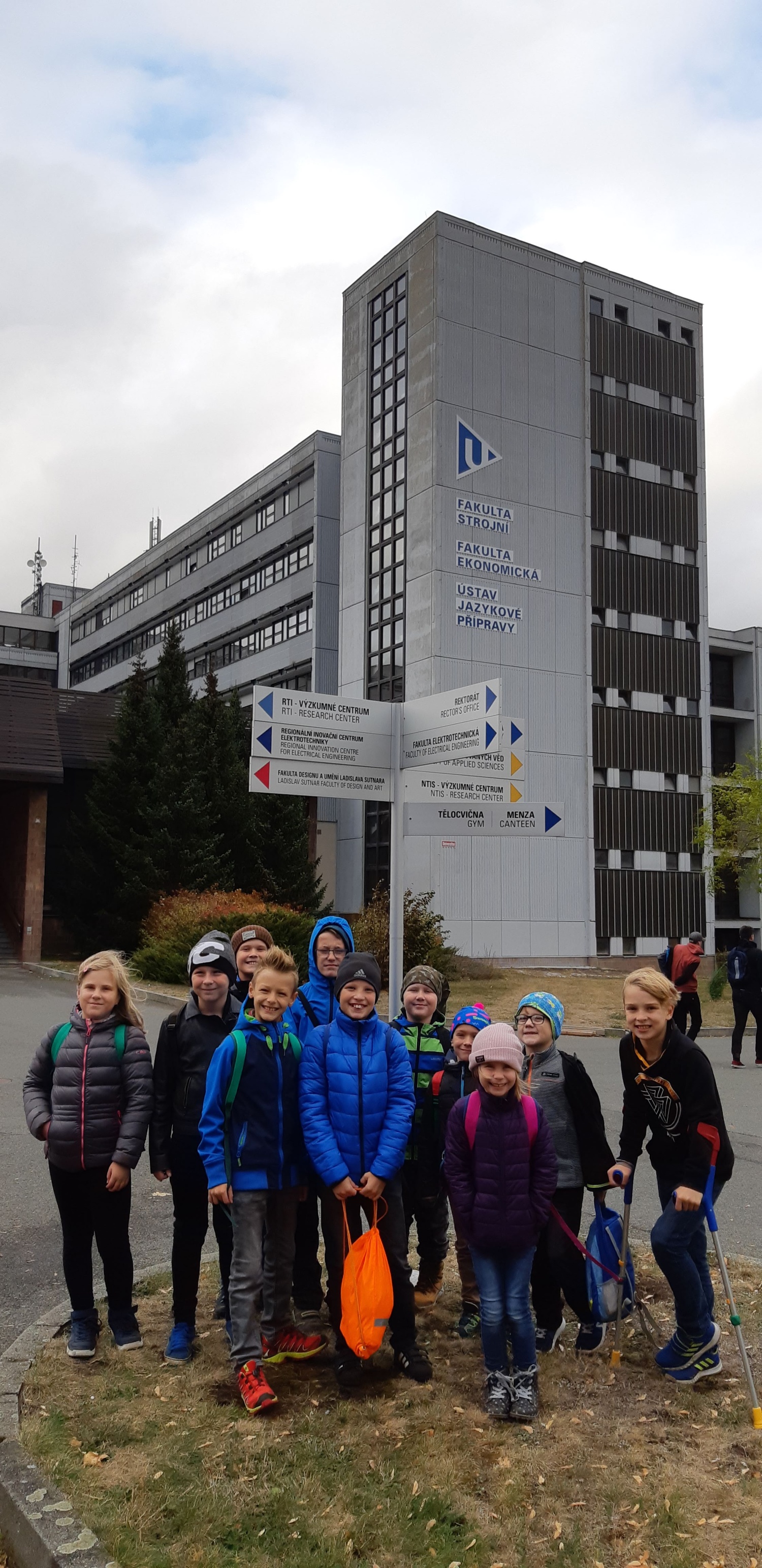 Návštěva Fakulty strojní v Plzni